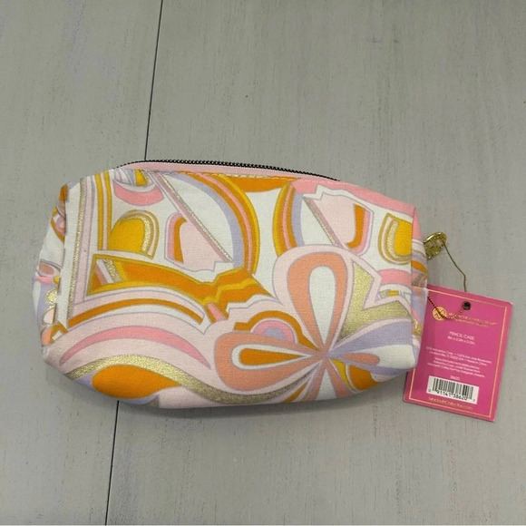 Macbeth Collections by Margaret Josephs Women’s Colorful Zip Up Pencil Case NWT - Picture 9 of 9